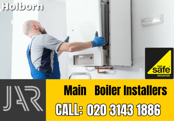 Main boiler installation Holborn
